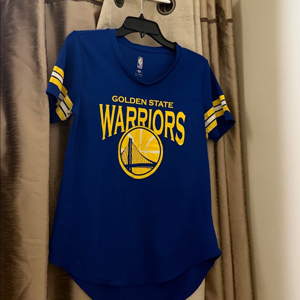 NBA Royal Blue Jersey with Yellow Script - Picture 2 of 9